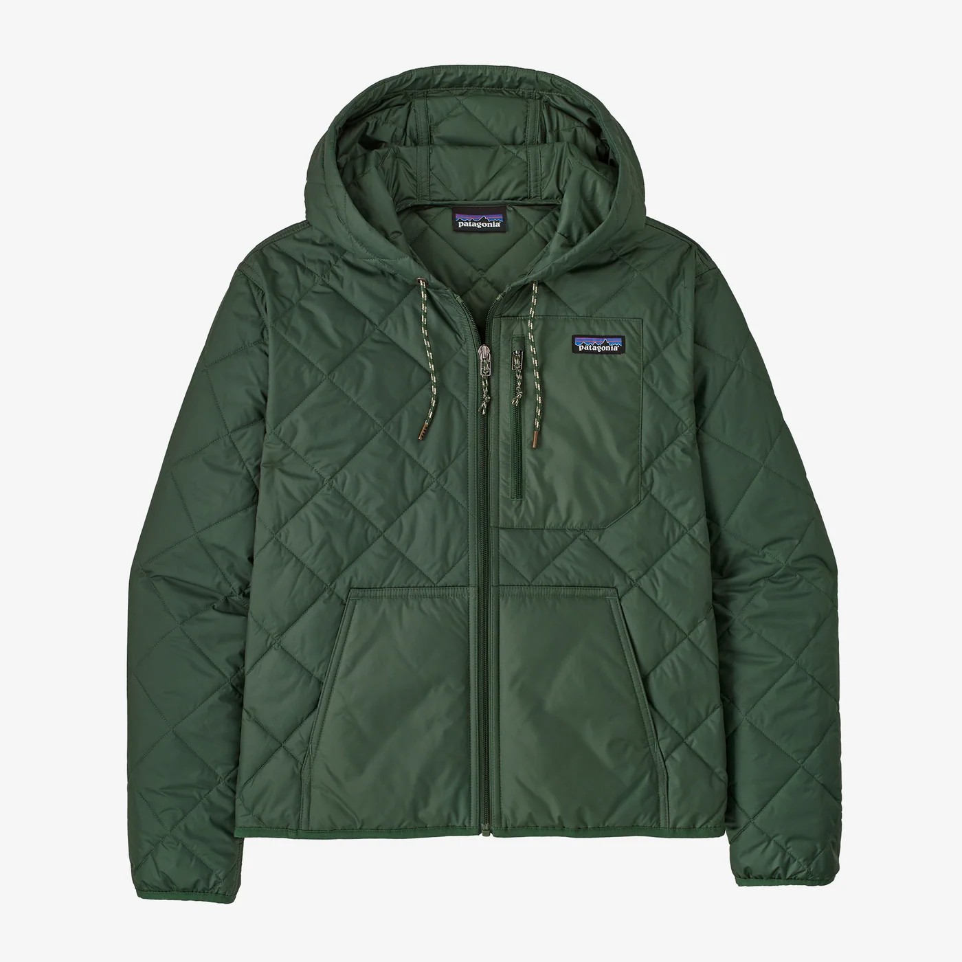 Women's Diamond Quilted Bomber Hoody