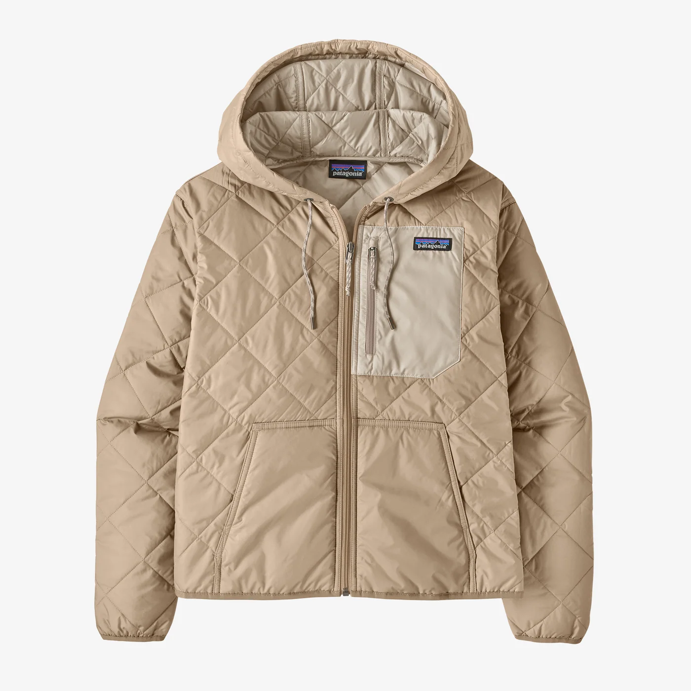 Women's Diamond Quilted Bomber Hoody