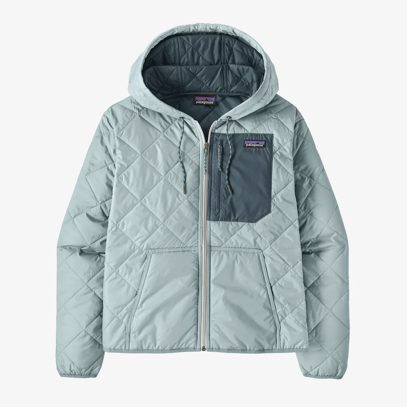 Women's Diamond Quilted Bomber Hoody