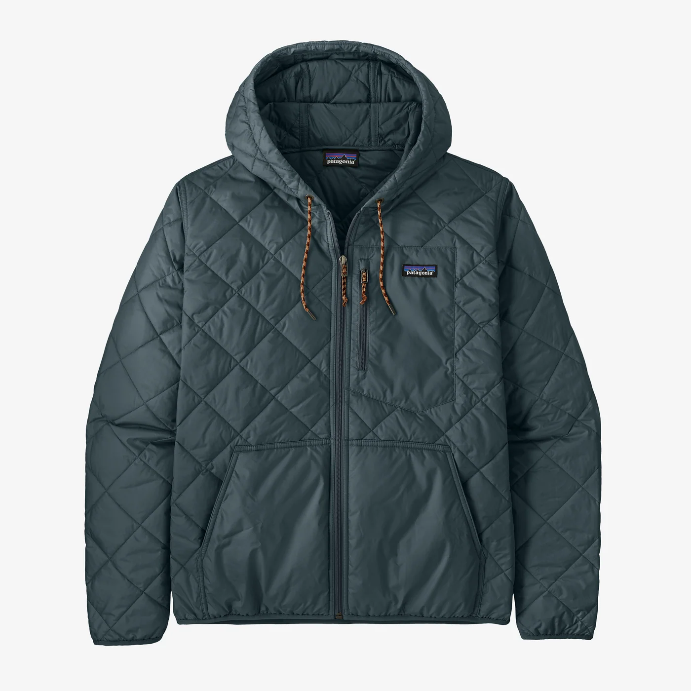 Men's Diamond Quilted Bomber Hoody
