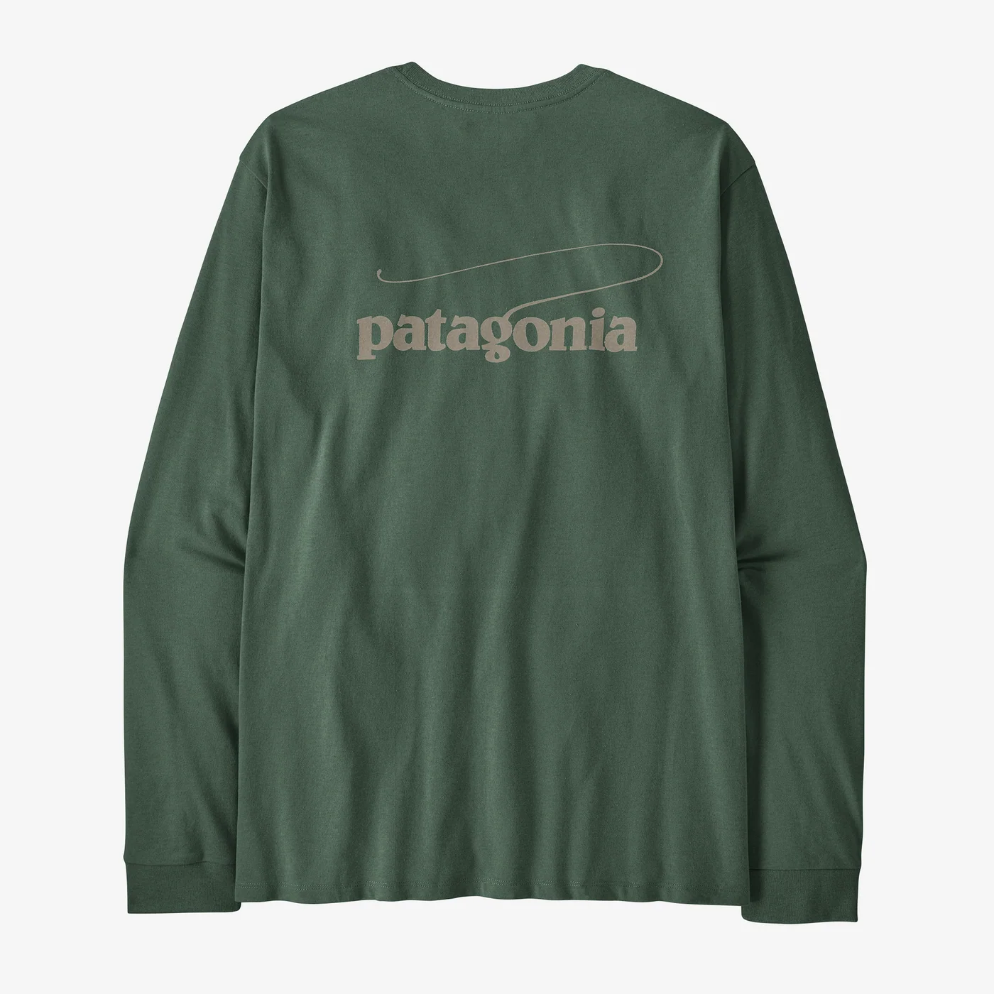 Men's Long-Sleeved Casting Logo Responsibili-Tee?