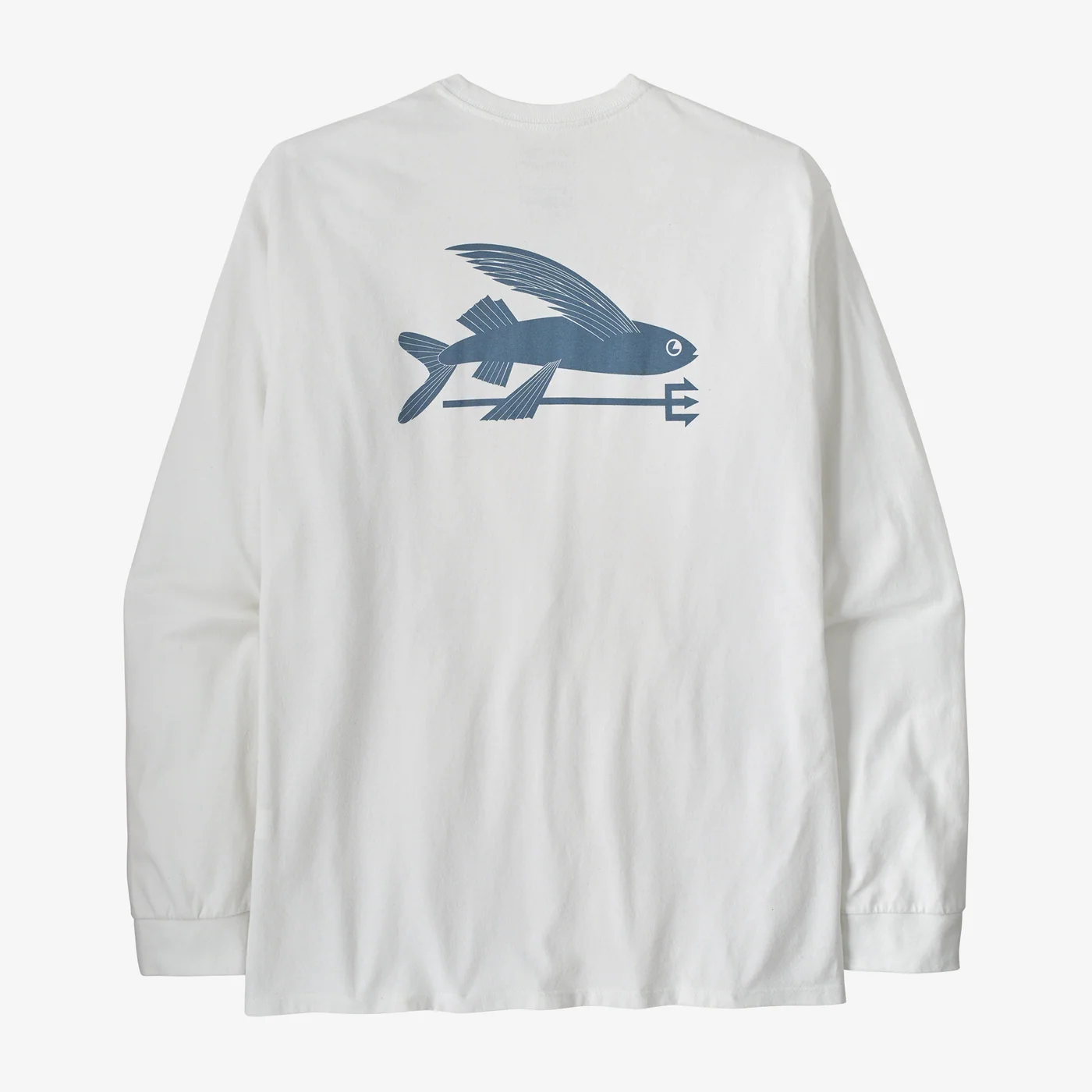 Men's Long-Sleeved Flying Fish Responsibili-Tee?