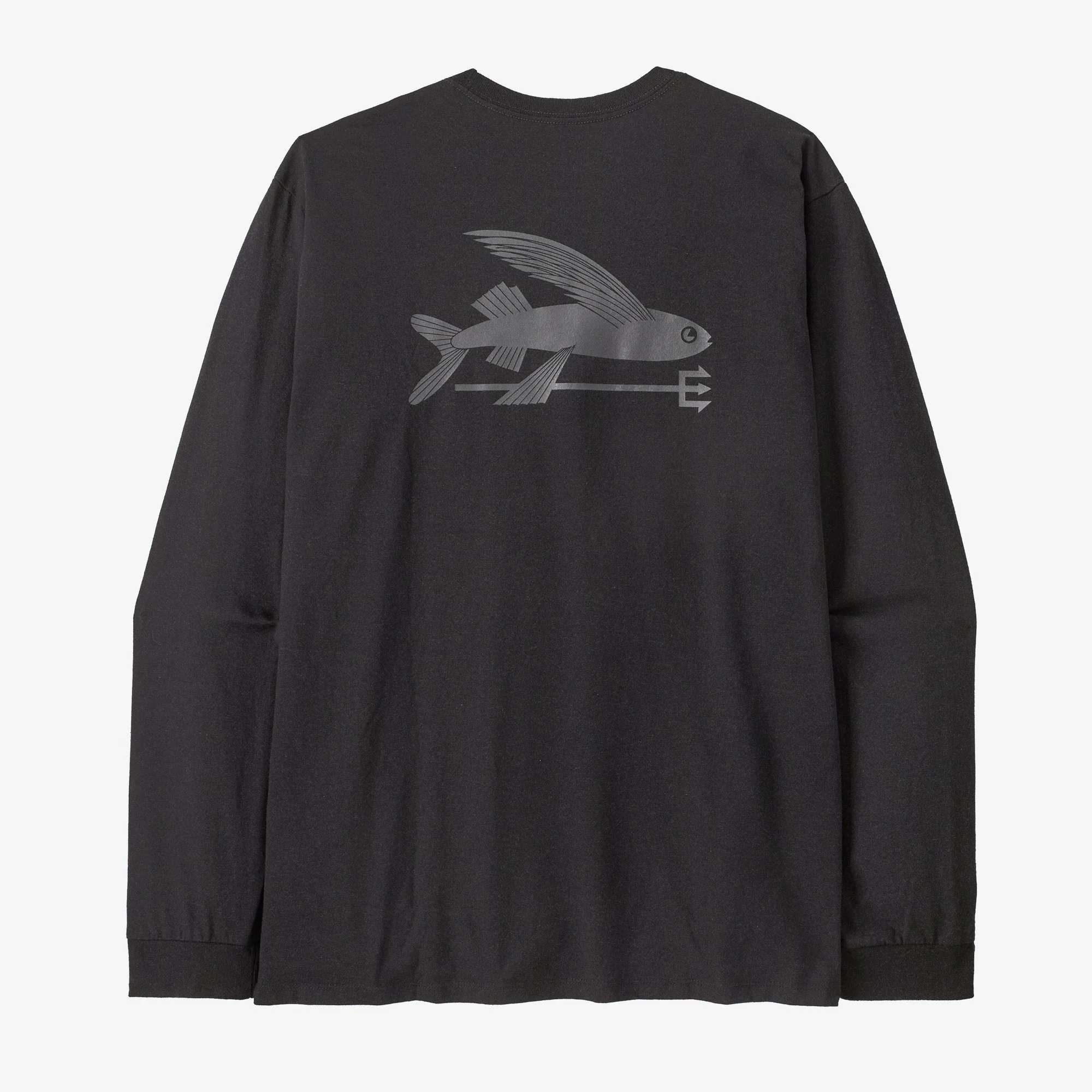 Men's Long-Sleeved Flying Fish Responsibili-Tee?