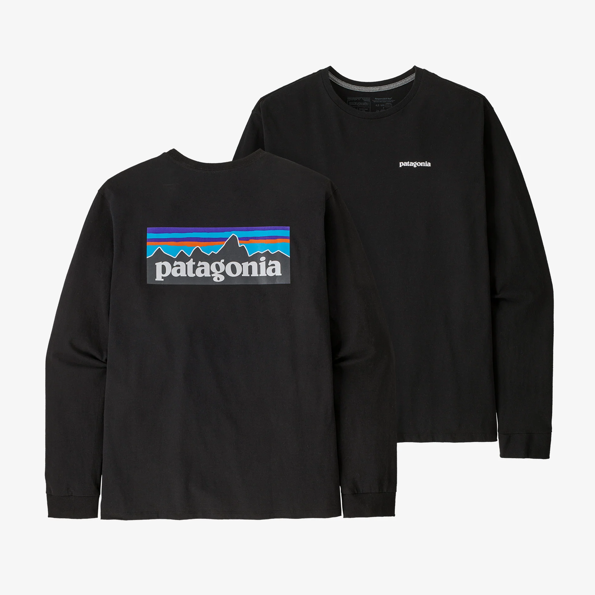 Men's Long-Sleeved P-6 Logo Responsibili-Tee?