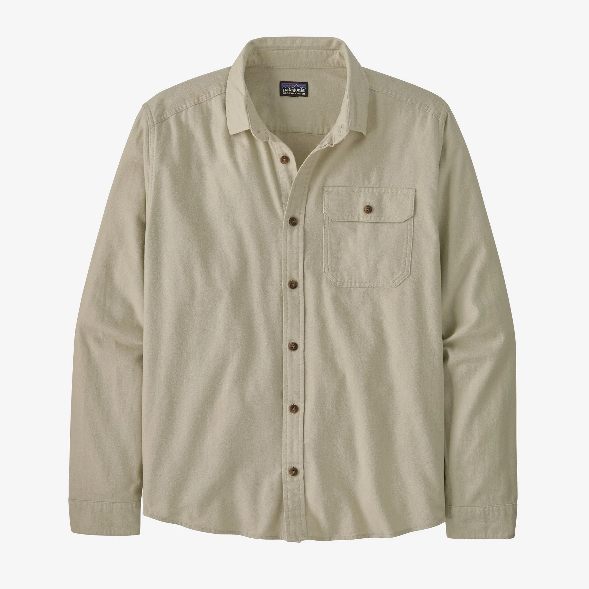 Men's Long-Sleeved Lightweight Fjord Flannel Shirt