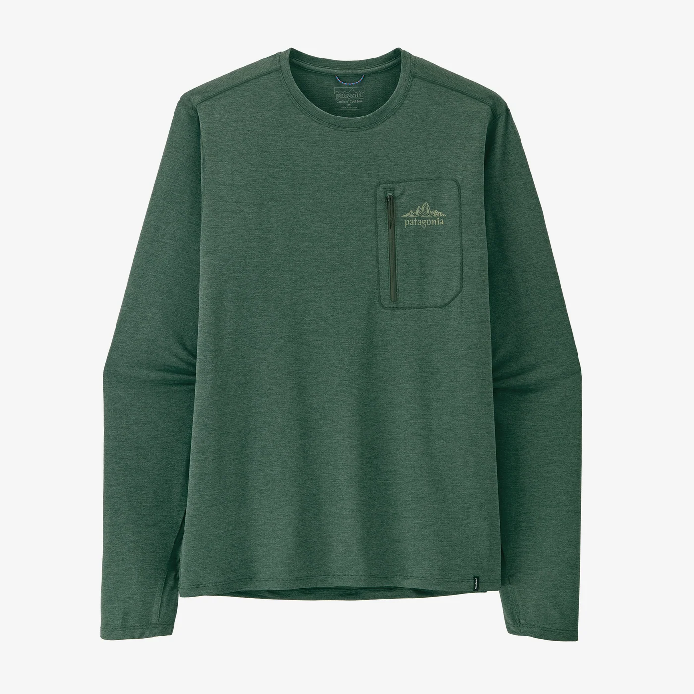 Men's Long-Sleeved Capilene? Cool Sun Shirt - Cloud Crag Crest