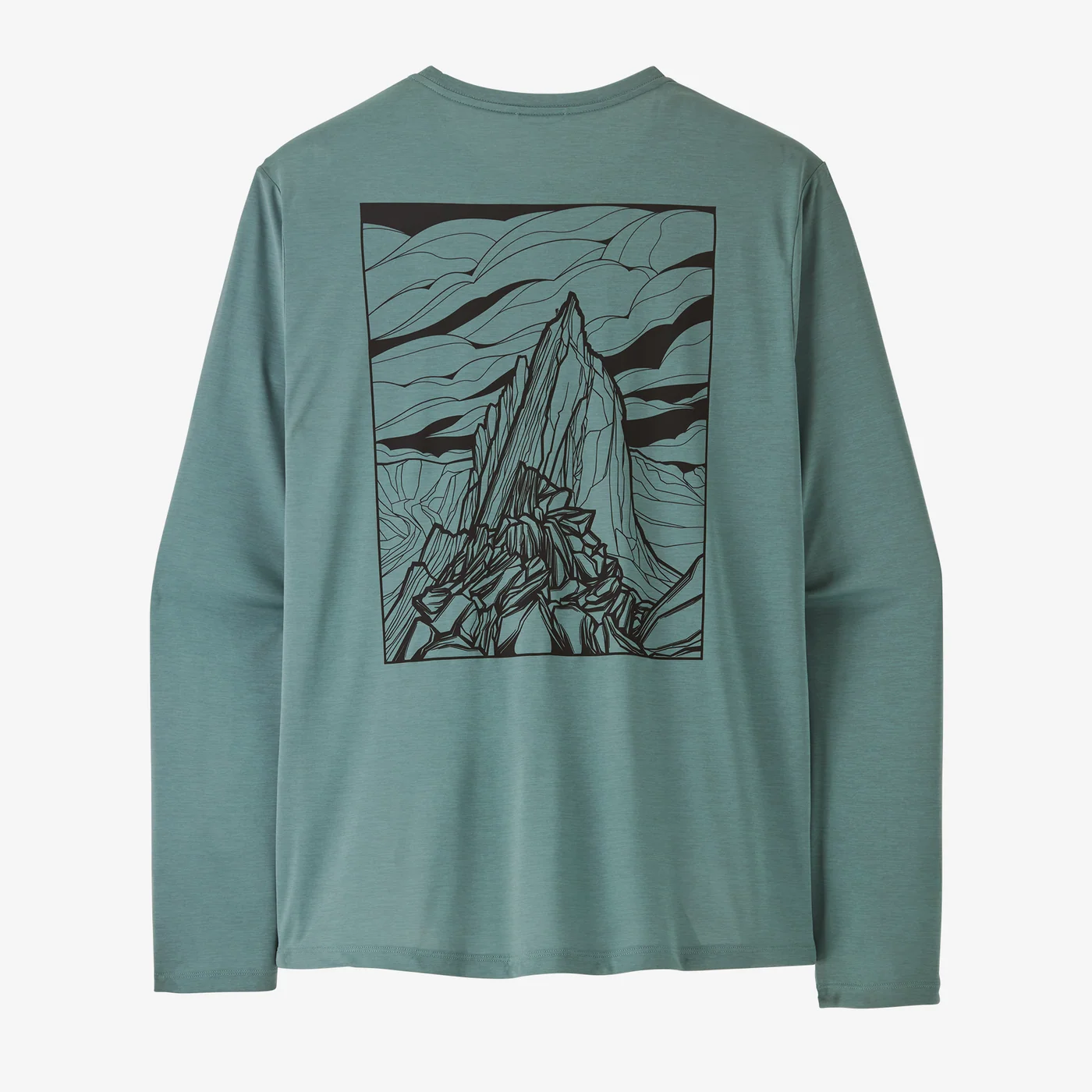 Men's Long-Sleeved Capilene? Cool Daily Shirt - Cloud Crag